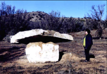 Heather Gilroy & Large Altar Stone