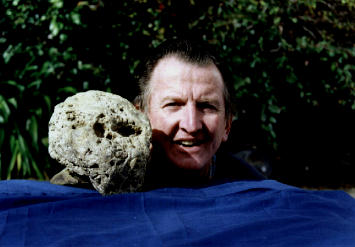 Rex Gilroy & Archaic Homo sapien Skull 
